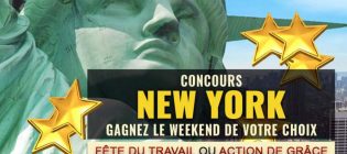 Concours New York - Fête du travail OU Action de grâce