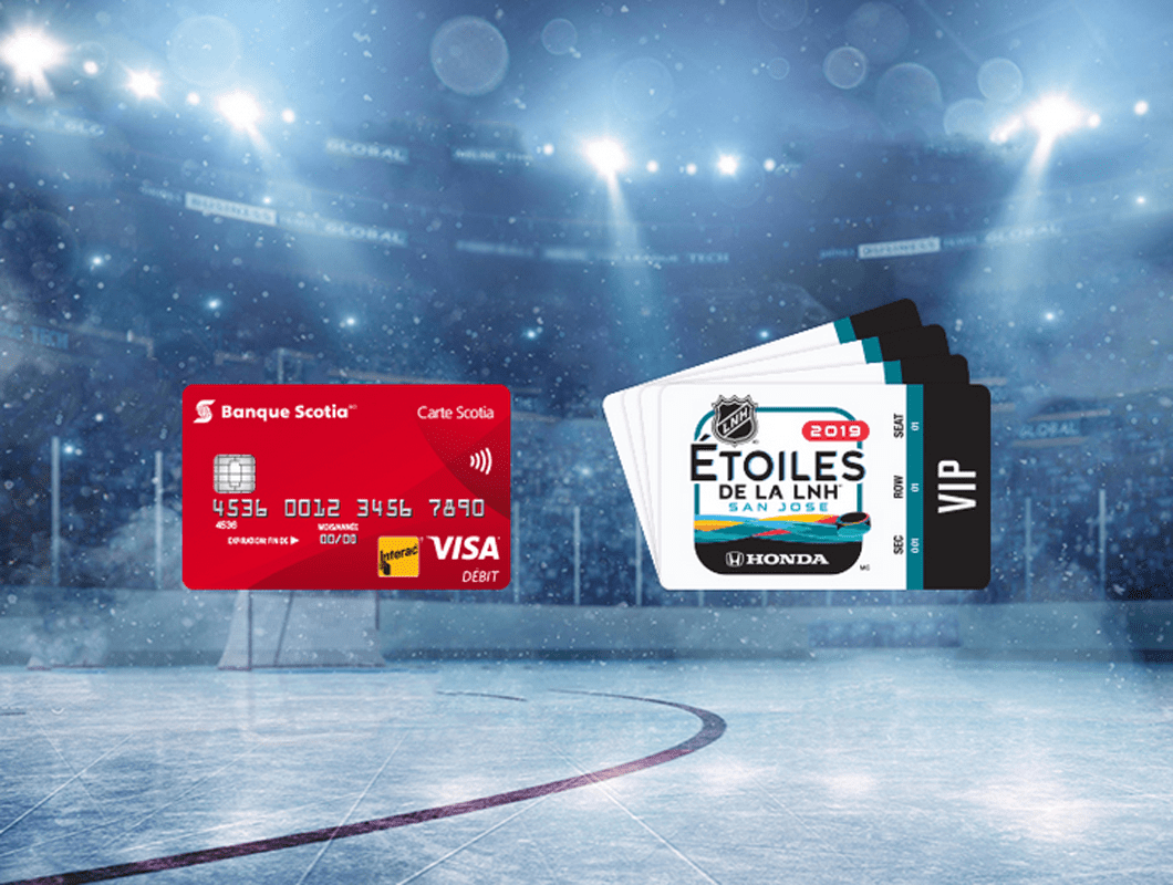 Concours Banque Scotia LNH Visa Débit • Concours en ligne 2024 Site