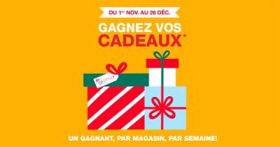 Concours Gagnez vos cadeaux de Winners, Marshalls et HomeSense