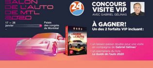Concours SALON DE L’AUTO du Journal 24 Heures