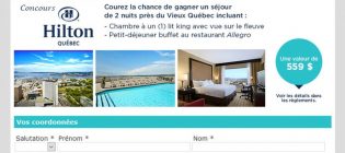 Concours Hôtel Hilton