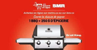 Concours Metro et BMR Gagnez un BBQ!