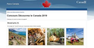 Concours Parcs Canada Découvrez le Canada