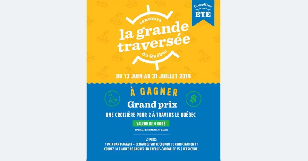 Concours Marché Richelieu La grande traversée du Québec