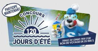 Concours Slush Puppie 120 jours d’été