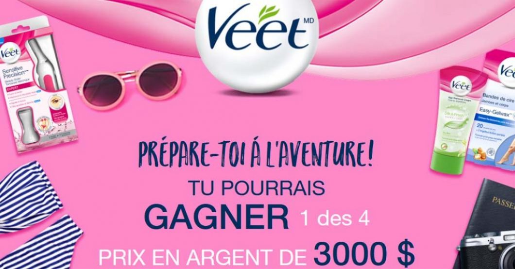 Concours Veet Prête pour l’aventure