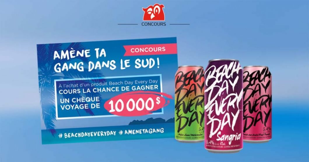 Concours Couche-Tard Amène ta gang dans le sud #AmeneTaGang