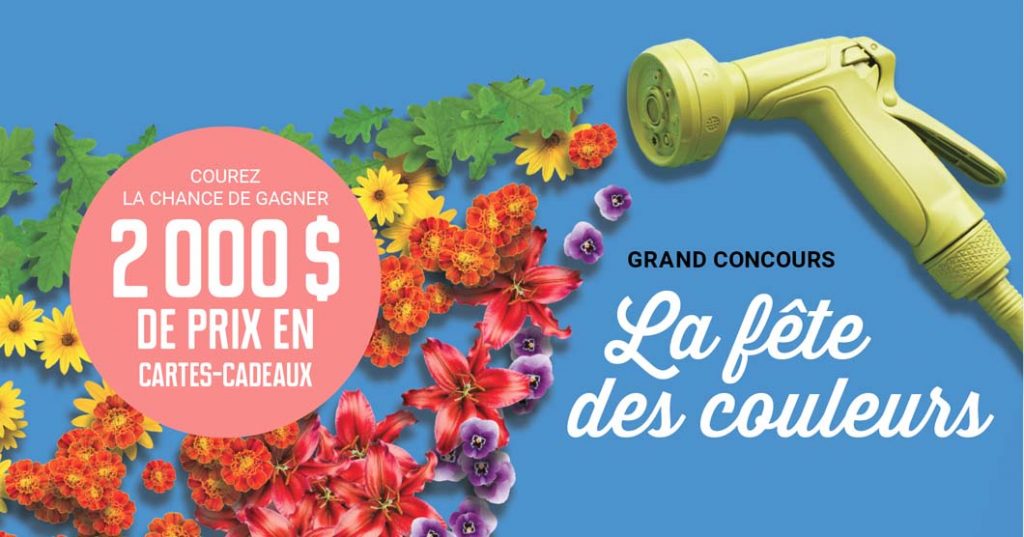 Concours La fête des couleurs - 2 000 $ à gagner