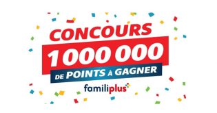 Concours Familiplus 1 000 000 points à gagner