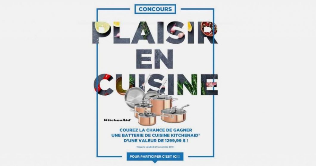 Concours Plaisir en cuisine des Spécialistes de l’électroménager