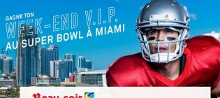 Concours Beau-soir Gagne ton week-end VIP au Super Bowl à Miami