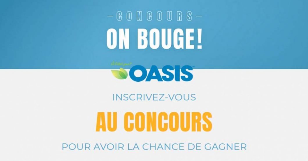 Concours Oasis Soyez prêt pour la saison de course