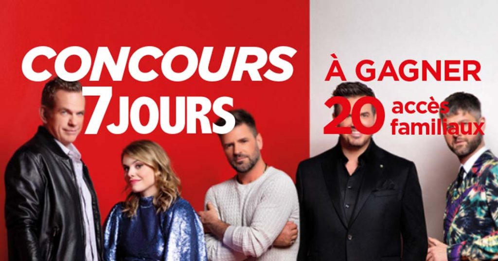 Concours TVA Événement La voix - 7 Jours