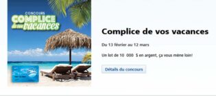 Concours Jean Coutu Complice de vos vacances