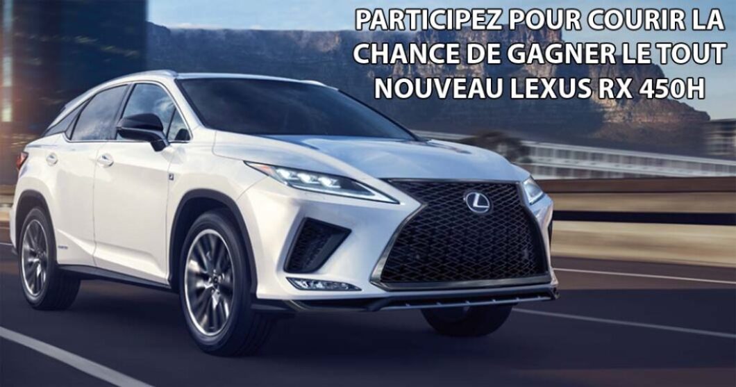 Concours Lexus RX 450h