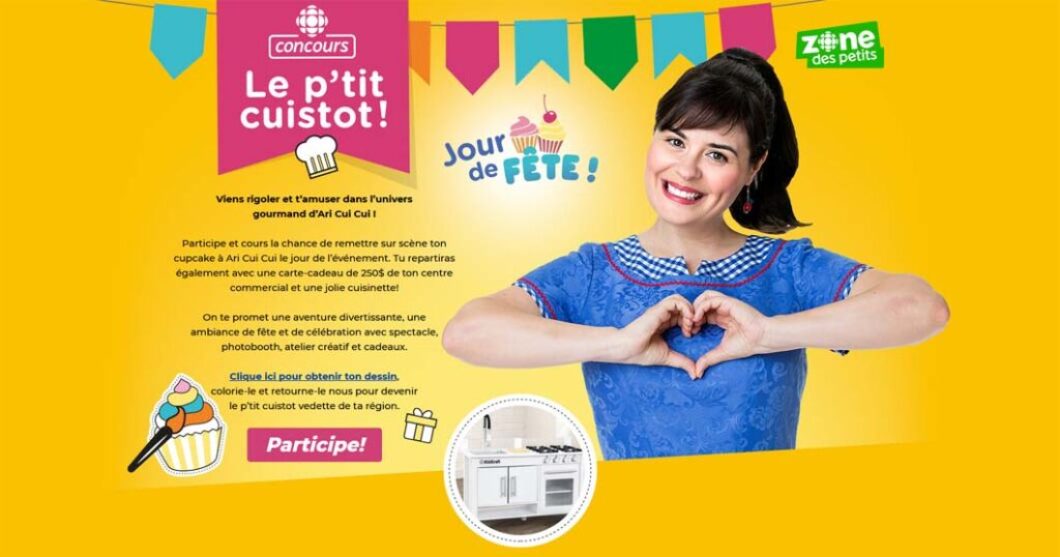 Concours Radio-Canada Le p’tit cuistot