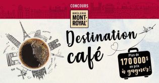Concours Destination Café Brûlerie Mont-Royal