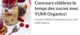 Concours Découvrez la nouvelle saveur de gruau-frigo Canneberge-érable