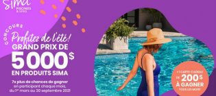 Concours Gagnez 5 000 $ chez votre détaillant Sima