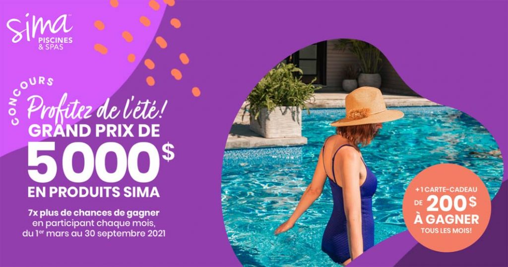 Concours Gagnez 5 000 $ chez votre détaillant Sima