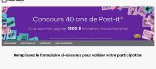 Concours Hamster 40 ans de Post-it