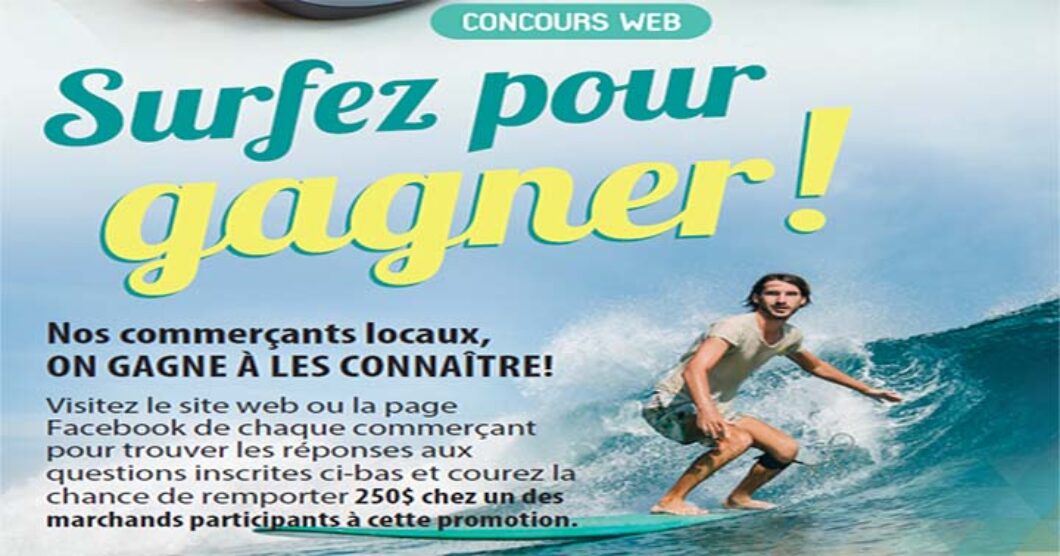 Concours Journal Le Reflet Surfez pour gagner