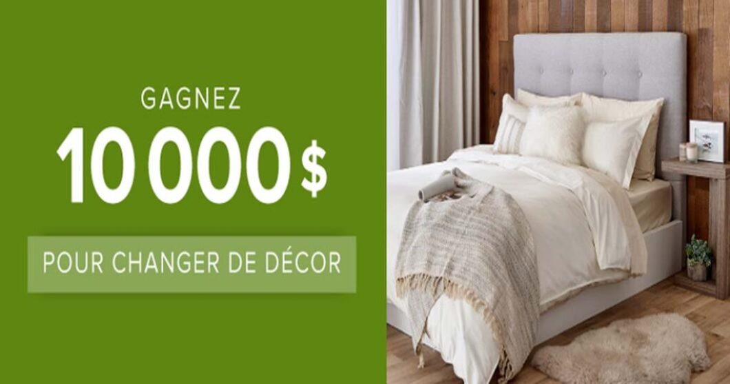 Concours Linen Chest 10 000 $ pour changer de décor