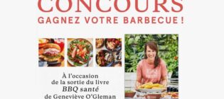 Concours Gagnez votre barbecue avec Geneviève O'Gleman