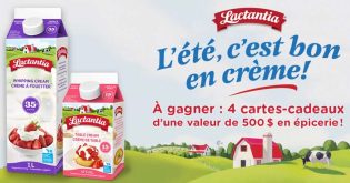 Concours Salut Bonjour SB Privilèges L’été, c’est bon en crème