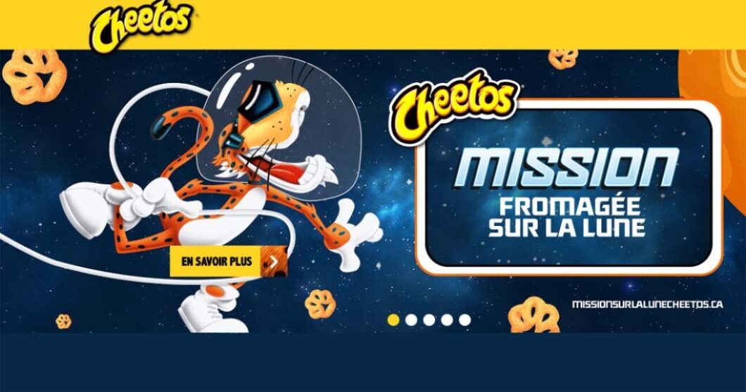 Concours Cheetos Mission sur la lune