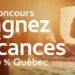 Concours La Presse Ôrigine Gagnez vos vacances 100% Québec
