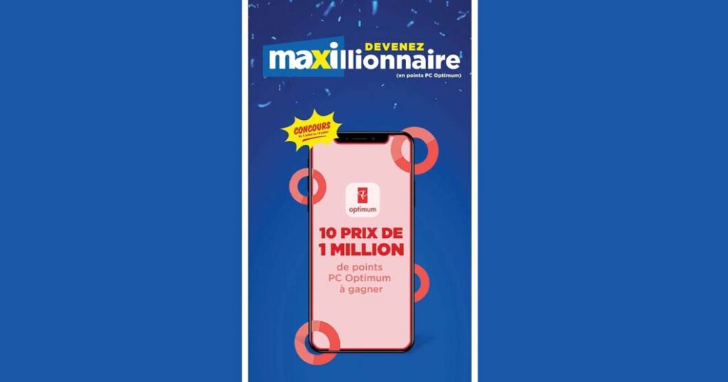 Concours Maxi Devenez Maxillionnaire