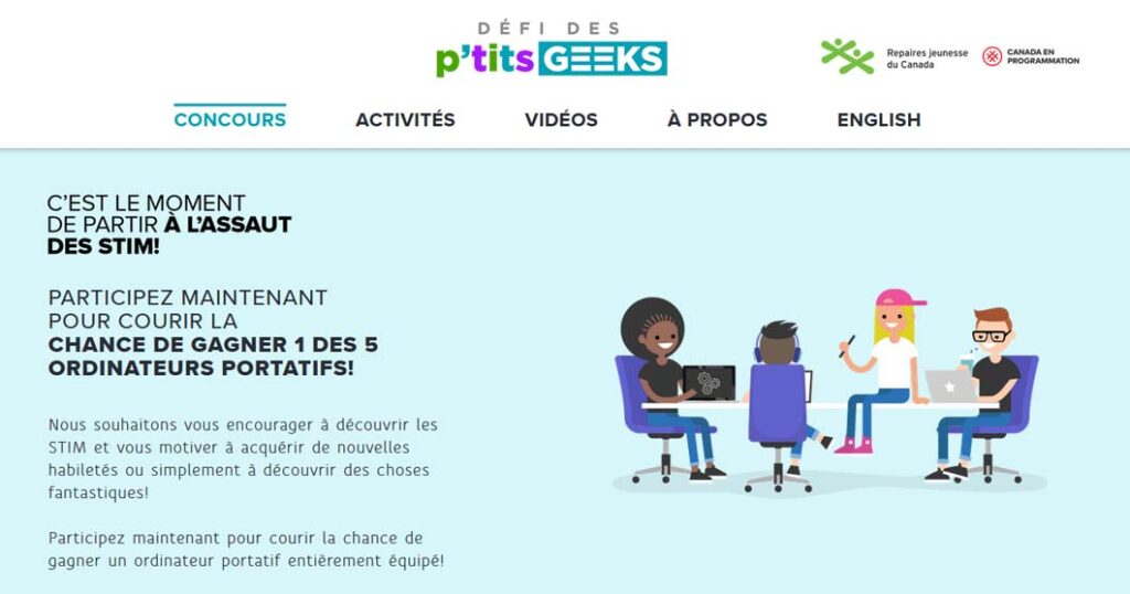 Concours Défi des p'tits geeks