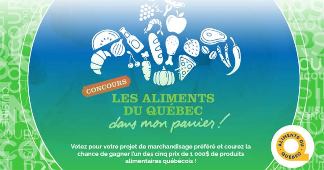 Concours SB Privilèges Les aliments du Québec dans mon panier