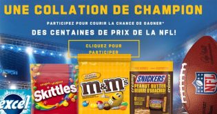 Concours Mars NFL La saison des goûters