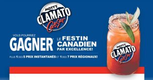 Concours Heureux de vous revoir Mott’s Clamato