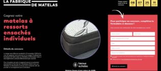 Concours La Fabrique de matelas de Brossard