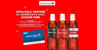Concours Coca-Cola partage sa générosité avec Couche-Tard