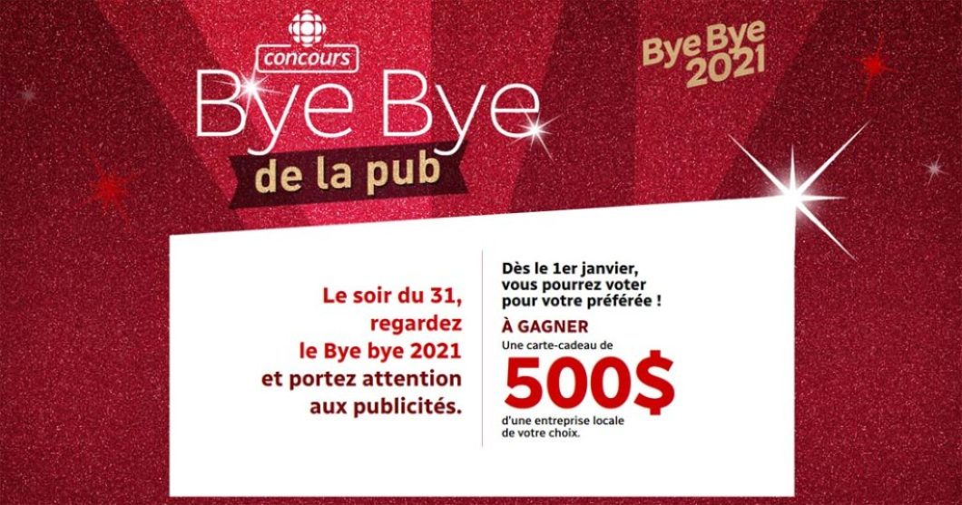 Concours Radio‐Canada Bye Bye de la pub