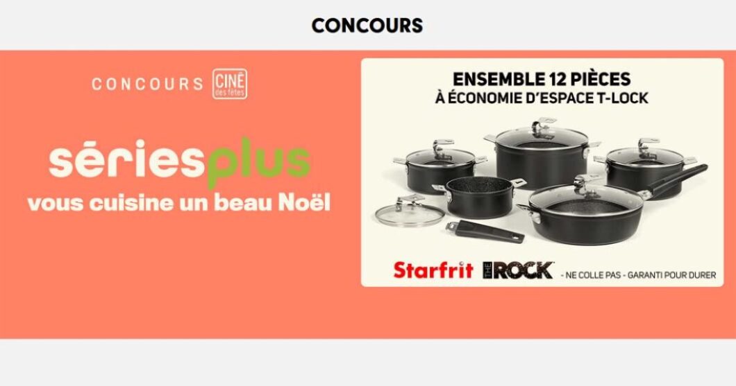 Concours Séries Plus vous cuisine un beau Noël