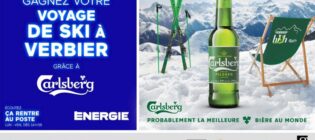 Concours Énergie Gagnez votre voyage de ski à Verbier grâce à Carlsberg