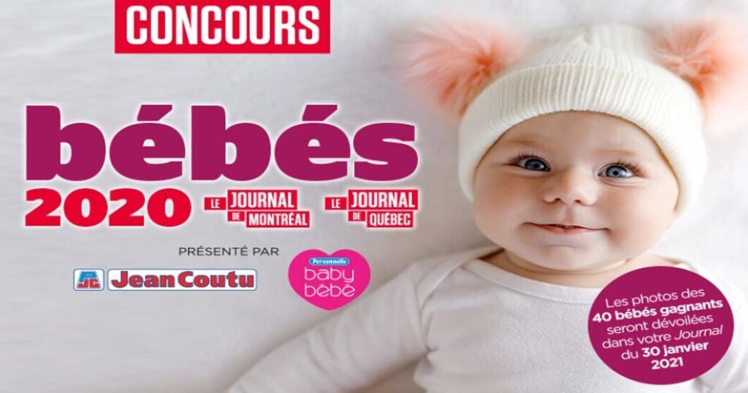 Concours Bébés de l'année Jean coutu et Journal de Montréal / Québec