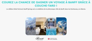 Concours Couche-tard et le Club des petits déjeuners Voyage à Banff