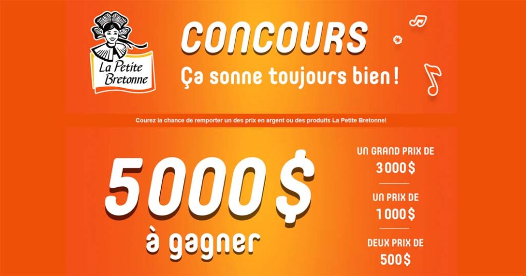 Concours La Petite Bretonne Ça sonne toujours bien!