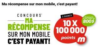 Concours Metro Ma récompense dans mon mobile c'est payant