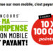 Concours Metro Ma récompense dans mon mobile c'est payant