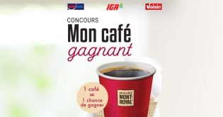 Concours Voisin Mon café gagnant