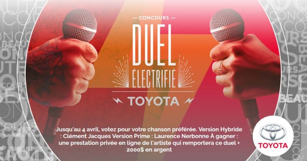 Concours TVA Star Académie Duel électrifié Toyota