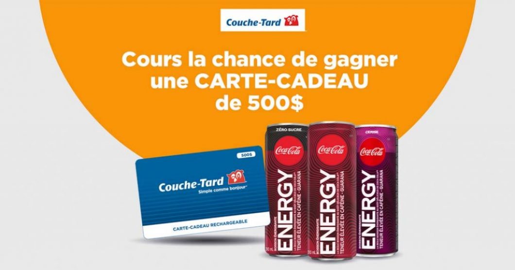 Concours Coke Energy chez Couche-Tard