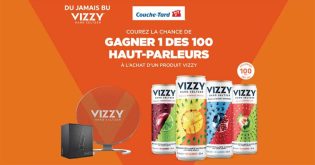 Concours Couche-Tard Molson Haut-parleurs Vizzy